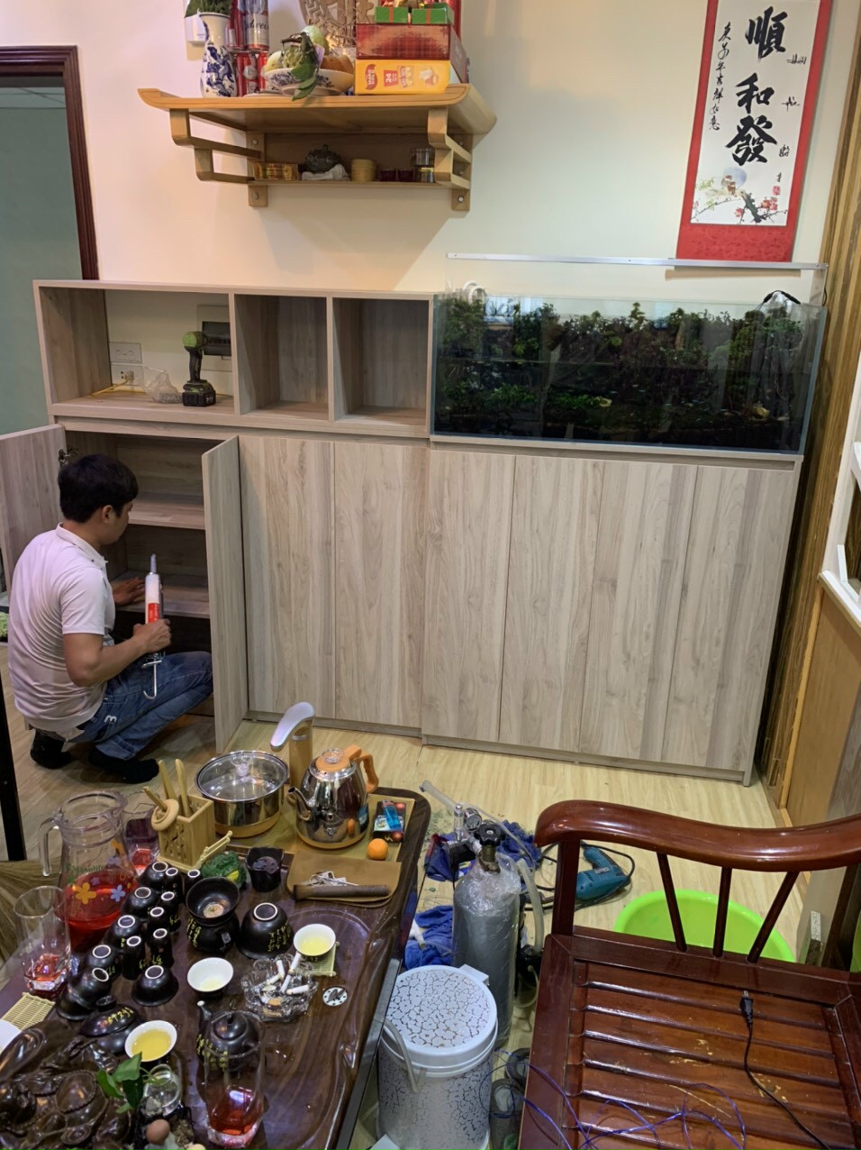 Đóng quầy bar